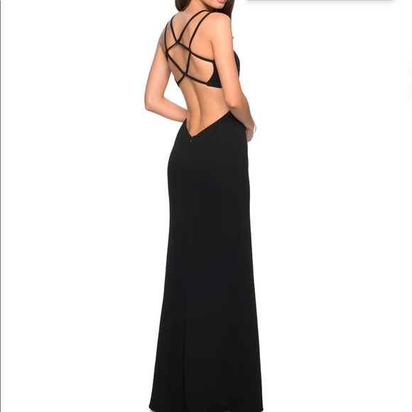 NWT Asymmetrical Strappy Back Dress - Picture 2 of 5
